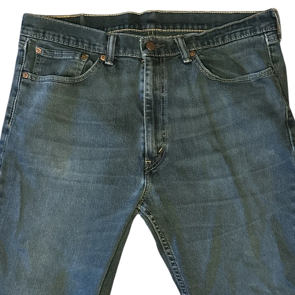 Levi Strauss 505 Mens‎ Denim Blue Jeans size 36x34